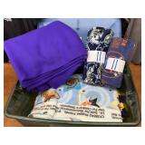 Tub Full of Blanket Fabric