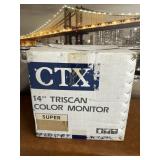 Vintage 14" Supertron Triscan Color Monitor