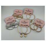(5) New Juicy Couture Hoop Earrings