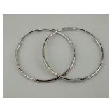 Sterling Silver Hoop Earrings