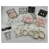 (12) New Pairs of Earrings - Aldo, Anne Klein