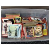Large Lot of Vintage Star Wars Cards