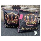 (2) New Juicy Couture Pillows