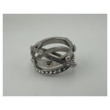 Michael Kors Stainless Steel Ring Size 8