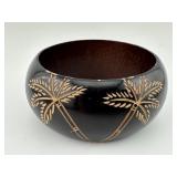 Etched Wood Bracelet