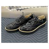 New Madden Girl Black Patent Shoes Size 11