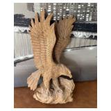 Vintage Carved Hanging Eagle