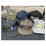 (6) Name Brand Advertising Hats - Ram, Chevy