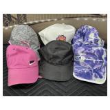 (6) Womens Caps - Champion, Nike, Puma