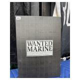 Wanted Marine One Piece Anime Poster Set