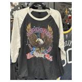 1977-2017 Foreigner Concert Tshirt Size XL