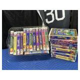 22 Vintage VHS Disney Tapes
