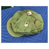 Cap and Bag In the Style of Chinese Communist