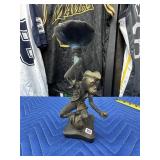 Vintage Brass Monkey Candle Stand