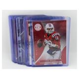 (12) Football Star Cards - Tom Brady, Aaron
