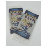 (2) Sealed Pokemon Sun & Moon Card Game