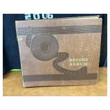 Vintage 78s Records in Organizing Book