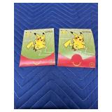 (2) 2021 McDonalds Pokemon Sealed Card