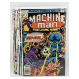 (6) Vintage Marvel Machine Man The Living