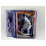 (6) Baseball Star Cards - Nolan Ryan, Deion