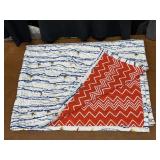Vintage Sail Boat Baby Quilt