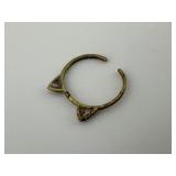 Sterling Silver Adjustable Cat Ring