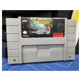 Vintage Turrican Super Nintendo Game