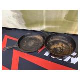 Vintage Cast Iron Skillets