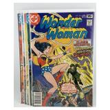(5) Vintage DC Wonder Woman Comics