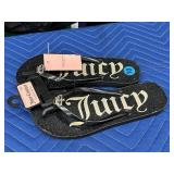 New Juicey Couture Flip Flops Size 10