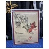 Vintage Texaco Gasoline Advertising Print