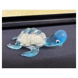 Vintage Art Glass Sea Turtle