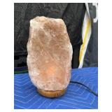 Working Pink Himalayan Salt Lamp
