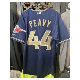 Authentic Majestic Padres Peavy #44 Jersey