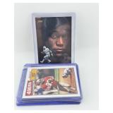 (13) Football Star Cards - Berry Sanders