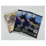 (3) Sealed Dragonball Card Packs