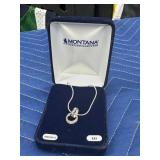 Montana Silversmith Silver and CZ Necklace