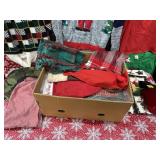 (38) Christmas Place Mats, Table Clothes,