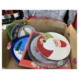 (15) Christmas Platters and Plates