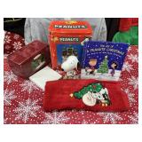 (6) Selection of Peanuts Christmas Items