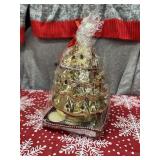 New Holiday Time Ceramic Christmas Tree