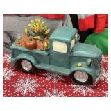 Resin Harvest Tabletop Truck Dï¿½cor