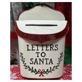 Vintage Letters To Santa Letter Container