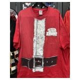 Christmas List Santa Tshirt Size 2XL