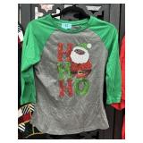 South Main Sequin Ho Ho Ho Tshirt Size S