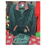 Vintage Bobbie Brooks Velvet Leisure Suit