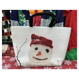 New Snowman Tote Bag