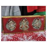 Gorham Silver Plate Ornament Set