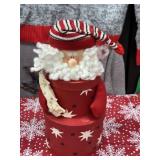 Santa Christmas Nesting Canister Set