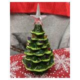 Vintage Miniatrue Ceramic Christmas Tree